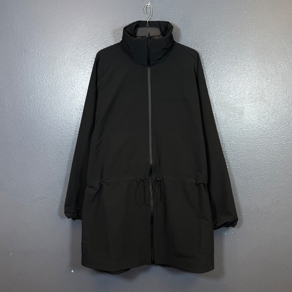 Fear Of God & Adidas S men’s black ATHLETICS Storm coat jacket full zip